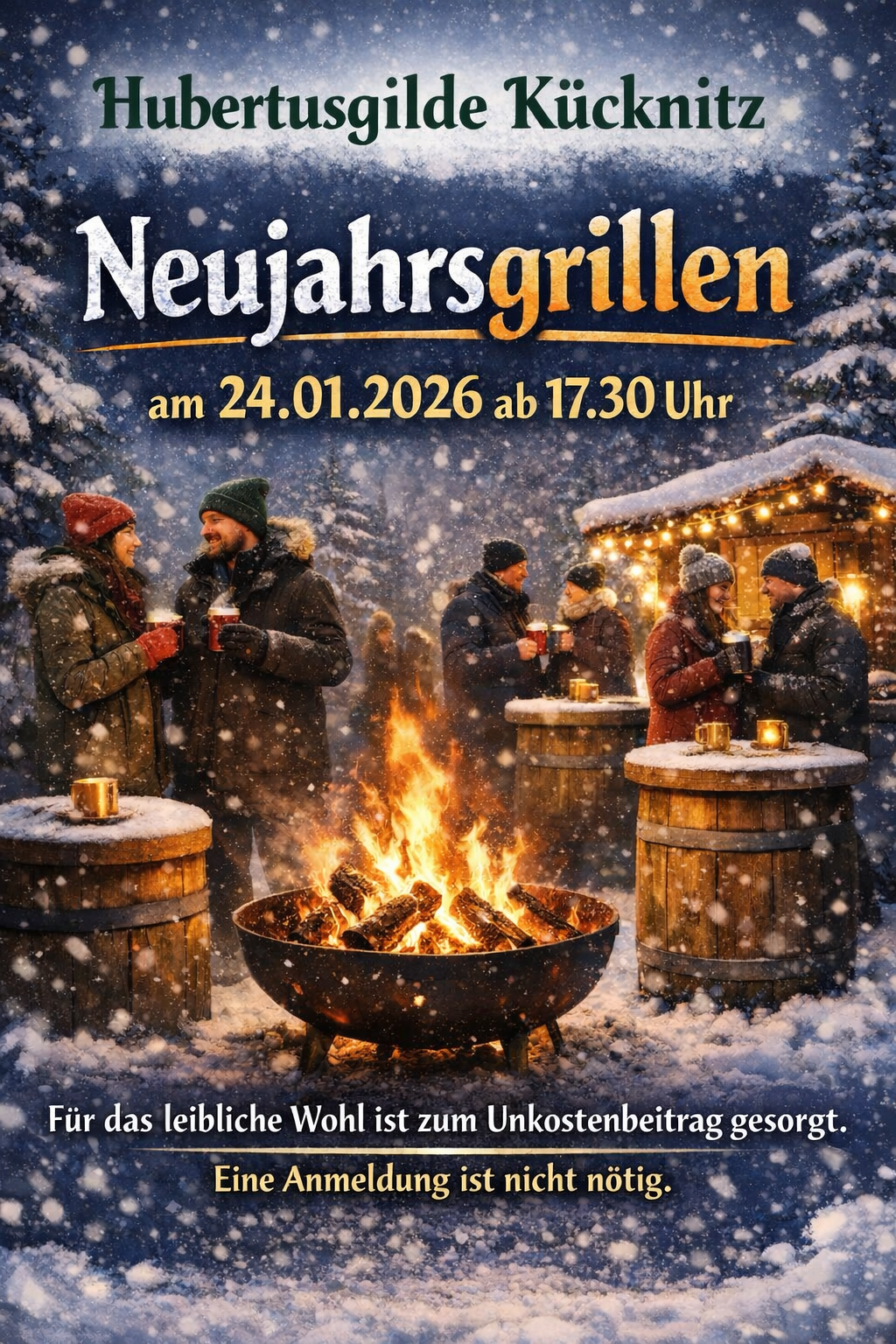 Hinweis Hubertusgilde K&uuml;cknitz